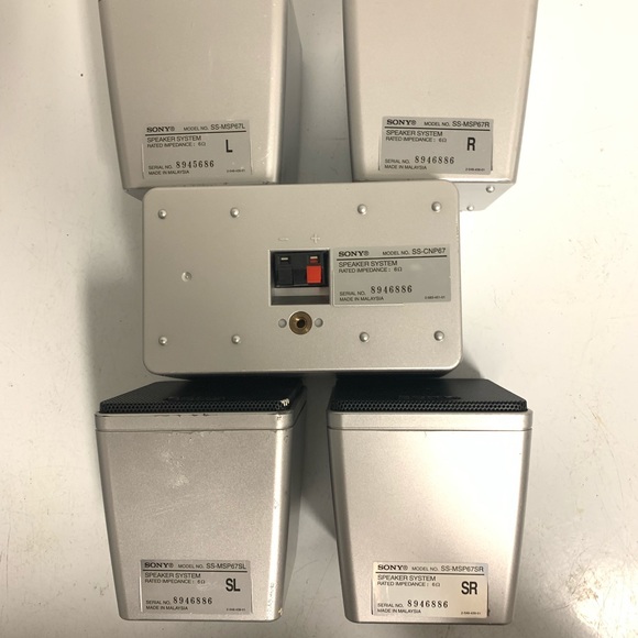 Sony surround sound speaker system - wired - Picture 3 of 3